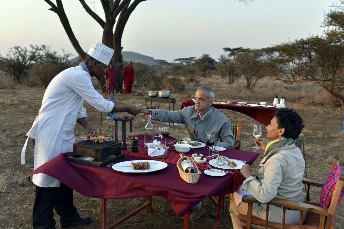 man saying hello in swahili
