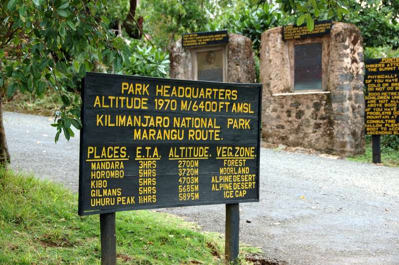 Marangu Gate