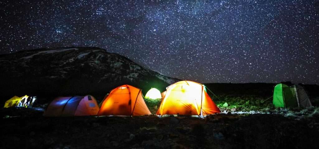 kilimanjaro at night