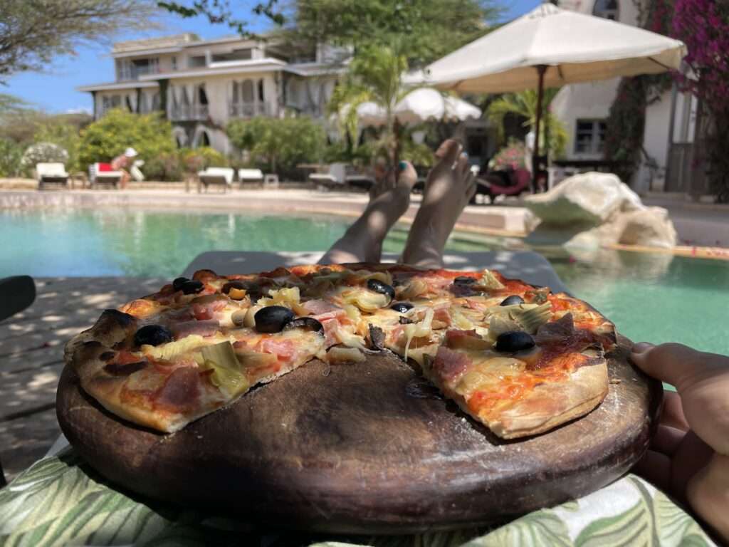 food lamu beach