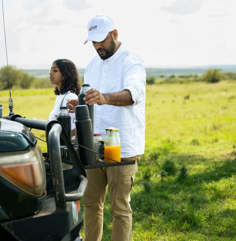family safari with kids in Africa