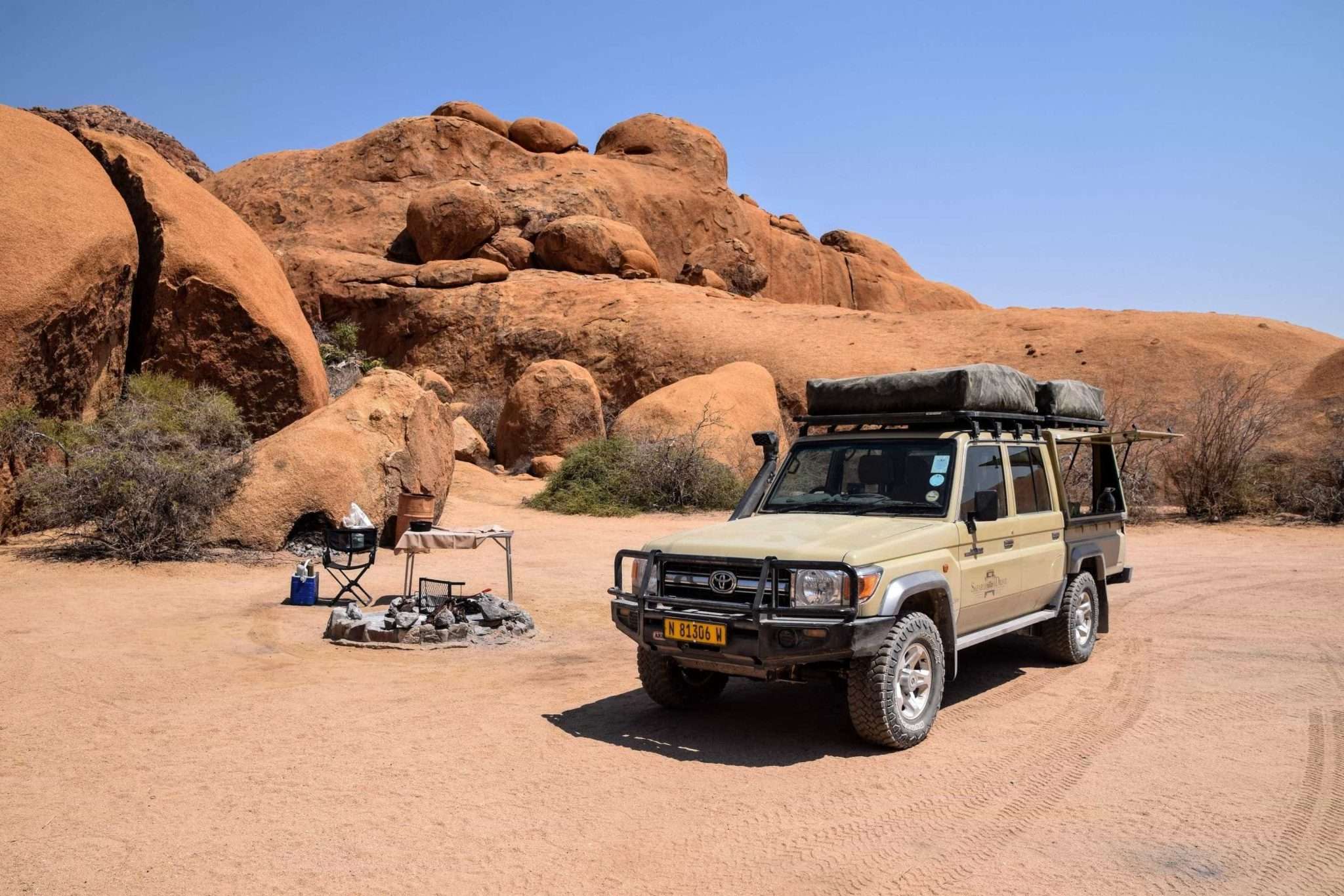 safari vehicle namibia