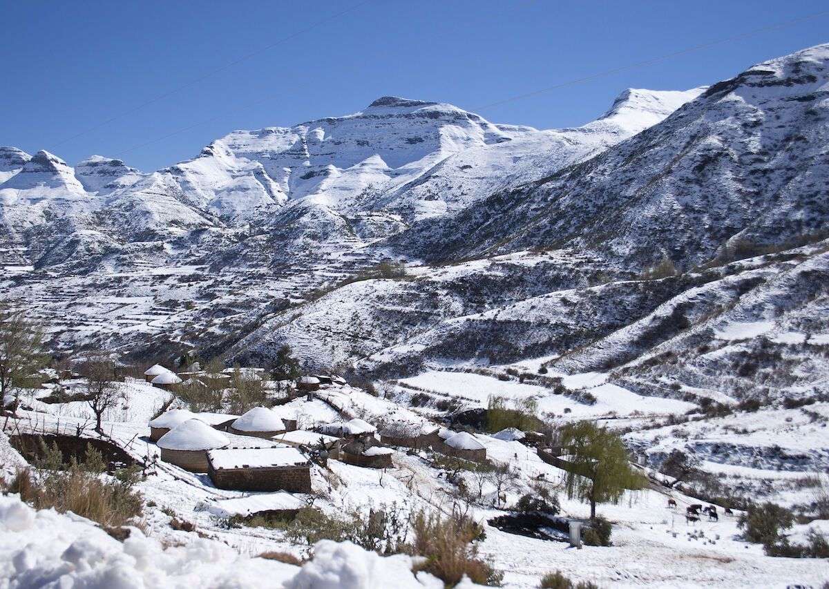 coldest country in africa