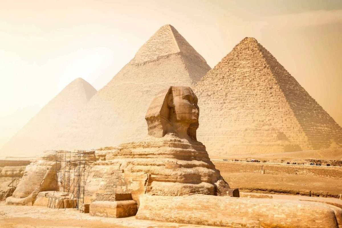 Giza Pyramids and the Sphinx, Egypt