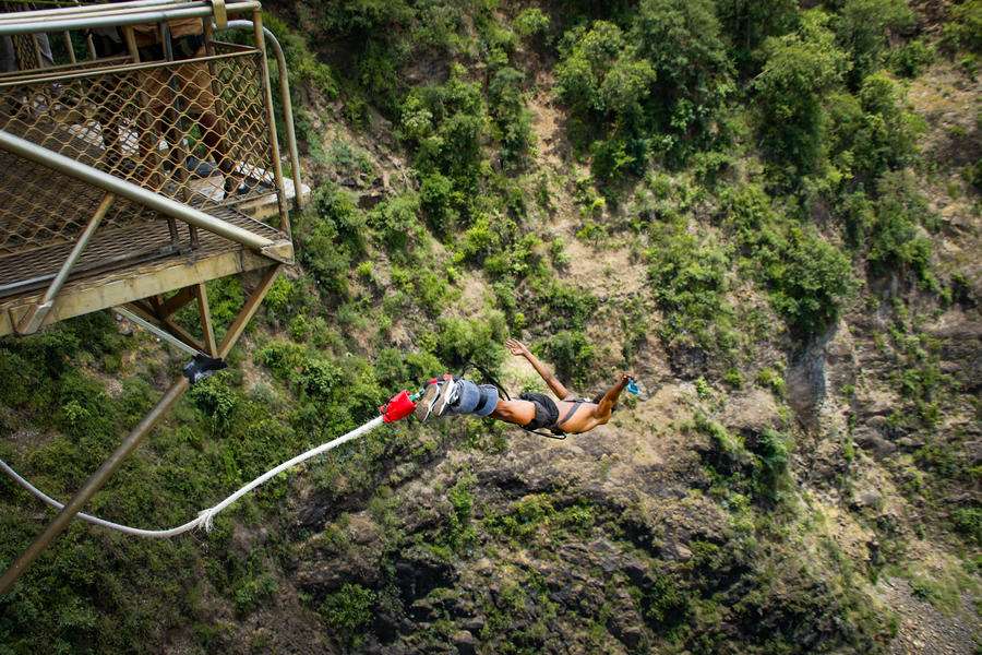 Victoria Falls Has a Bungee Jump of 111 Metres