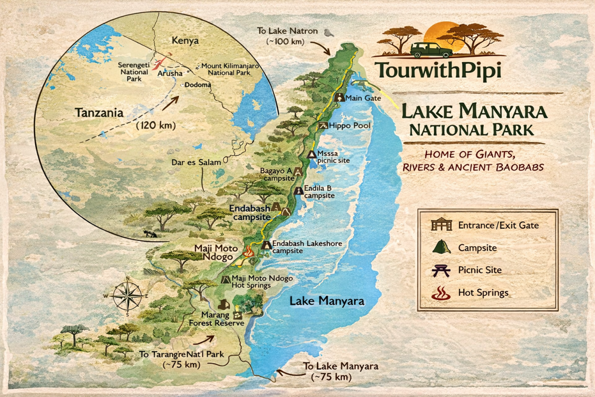 Where Is Lake Manyara National Park?