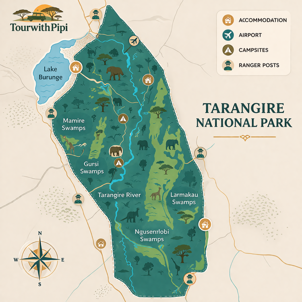 Where Is Tarangire National Park?