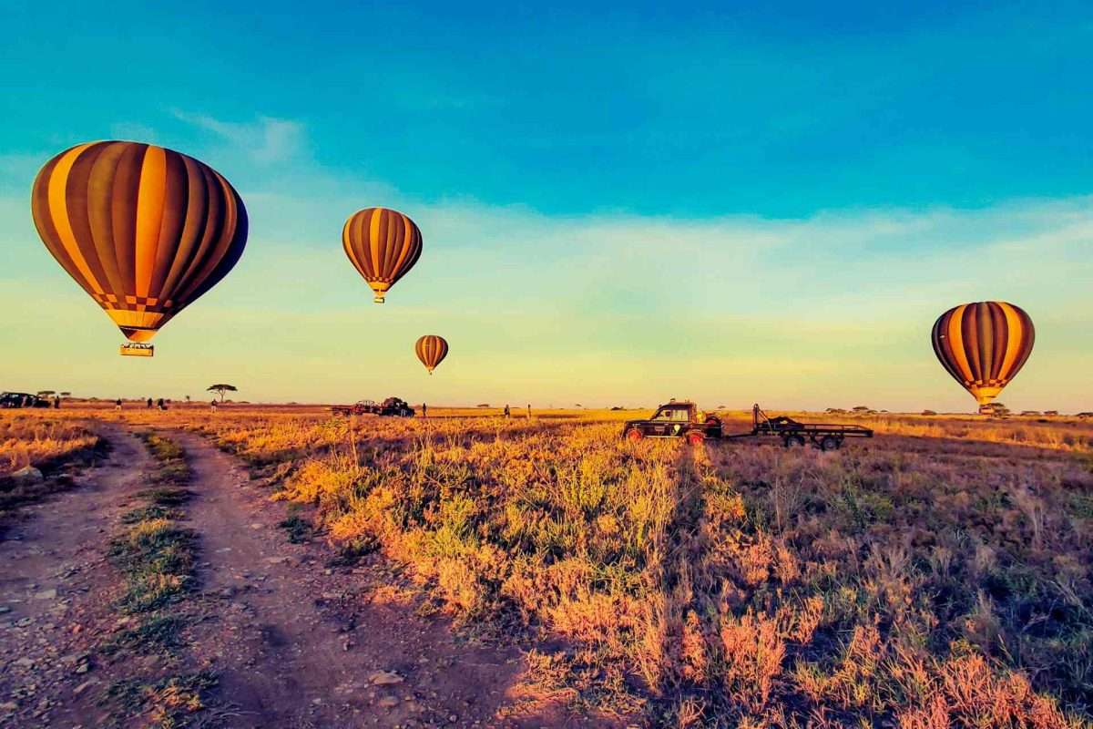 Hot Air Balloon Safari